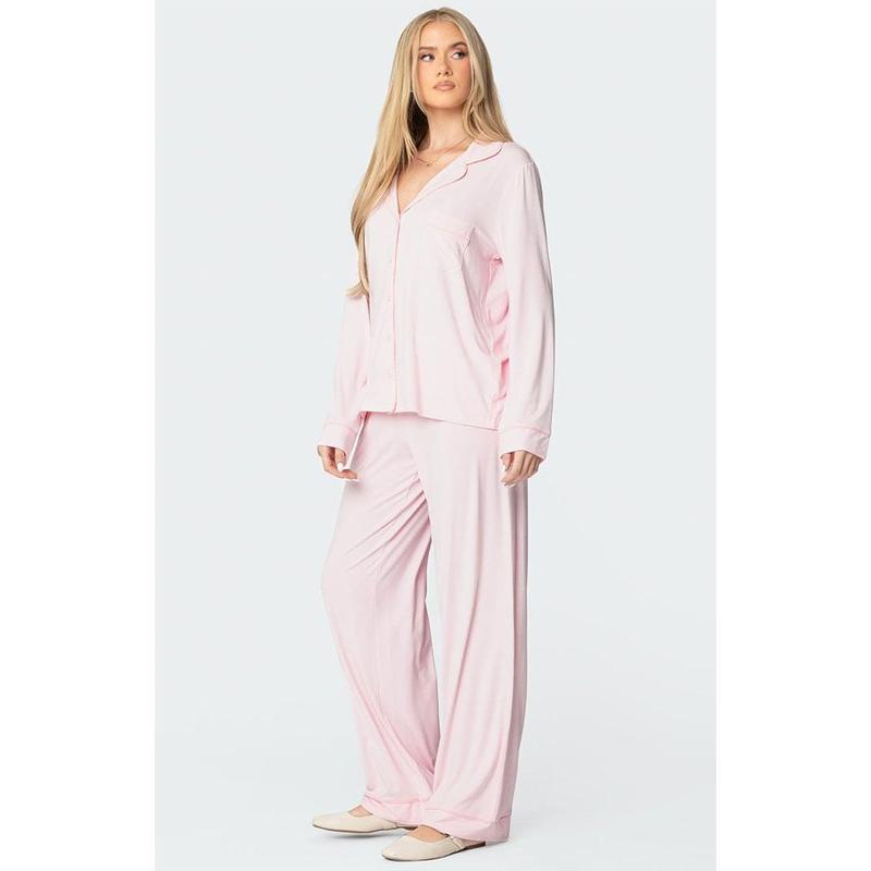 Edikted Women's Jeanette Button Up Shirt