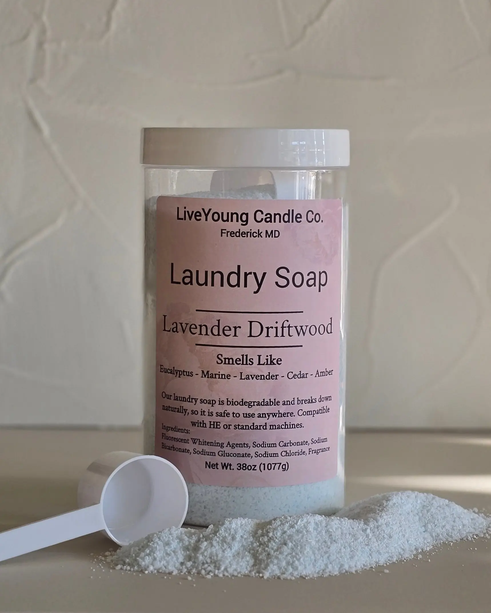Laundry Detergent Powder - Lavender Driftwood