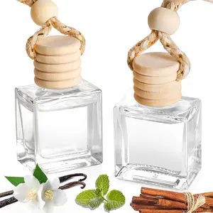 2-Pack Caramel & Vanilla Oud Car Air Freshener Hanging Long Lasting Car Scent Essential Oil Diffuser Car Perfume Inspired Fragrances for Men for Women by VUTOLLOSA