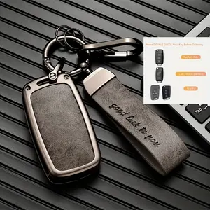 Car Key Shell Suitable for Volkswagen Fashion Easy High-End Zinc Alloy Key Case. Suitable for Volkswagen Gran Lavida, Passat B5 B6 B8 B7, Sagitar Golf 4 3 6 5 6 MK6, Skoda Octavia, Bora, Tiguan, Jetta Touran Key Case Car Keychain Additions