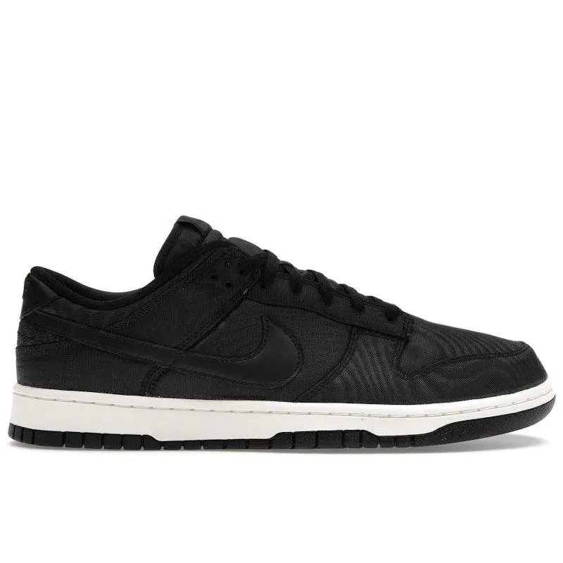 Nike Men's Dunk Low Black Canvas, from StockX Nike Men's Dunk Low Black Canvas, from StockX