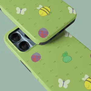 Adventure Time™ end credits pattern Design iPhone 16 15 14 13 12 11 Pro Max Mini X Xs Xr SE Tough Case, Samsung Galaxy S24 S23 Ultra Cover