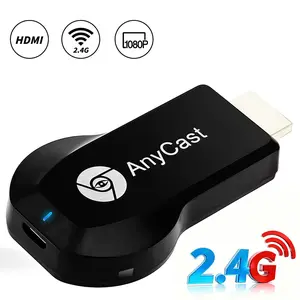 Wireless HDMI Transmitter , 1080P Plug & Play , 2.4G WiFi Transmission , Portable Wireless HDMI Device for TV, PC and  Projector
