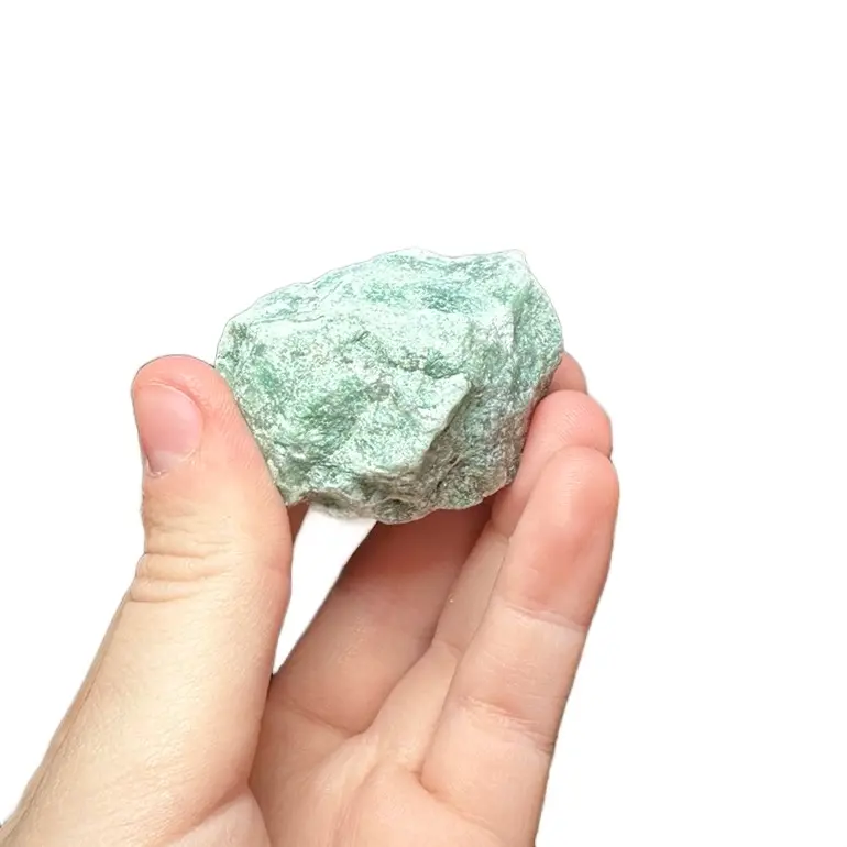 Raw green aventurine