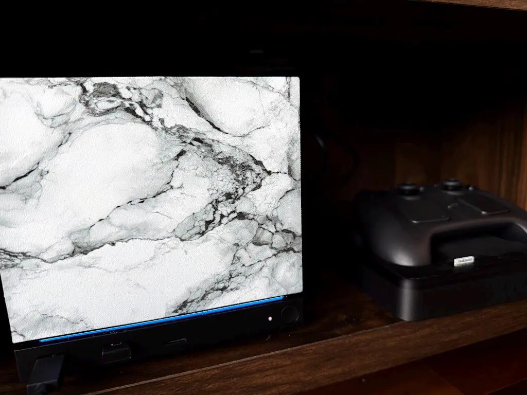 White Marble Steam Machine Faceplate
