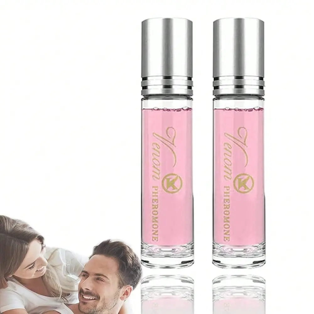 2pcs Women Pheromone Perfume - Long-Lasting And Addictive Personal Roll-On Pheromone Perfume Oil Fragrance ,,Enhanced Scents,Long Lasting Roll On Oil ,Travel Perfume- Cologne For Women To Attract Men(Pack Of 2) enhance attraction