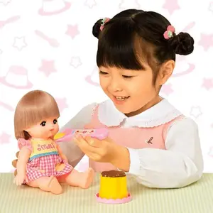 Food Feeding Pudding Feeding Toy Role Play Early Education Strawberry Pudding Toy Simulation Japanese House Toy for Friends