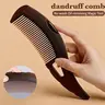 Efficient Dandruff Comb, Dandruff Remover Comb for Women Men - Scalp Massage Comb with Scalp Stimulation and Self-Cleaning Hollow Teeth for Cleaning, Deep Oil & Flake Removal, Anti-Buildup Scalp Care for Healthy Hair & Itchy Scalp Relief, Hair Care Tool