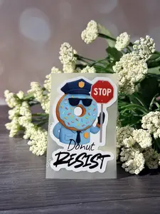Donut Resist - Police Sticker