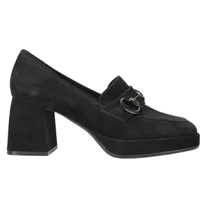 VANELi Womens Vayle Block Platform Pumps Dress Casual Mid Heel 2-3" - Black