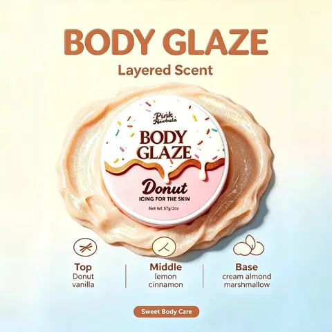 Scented Solid Body Moisturizer Rub Stick - 57g Pure Vanilla Scented Body Care, Alcohol-Free, Hydrating Shimmering Lotion with Macadamia Seed Oil & Beeswax, Moisture-Boosting for Adults, Daily Use