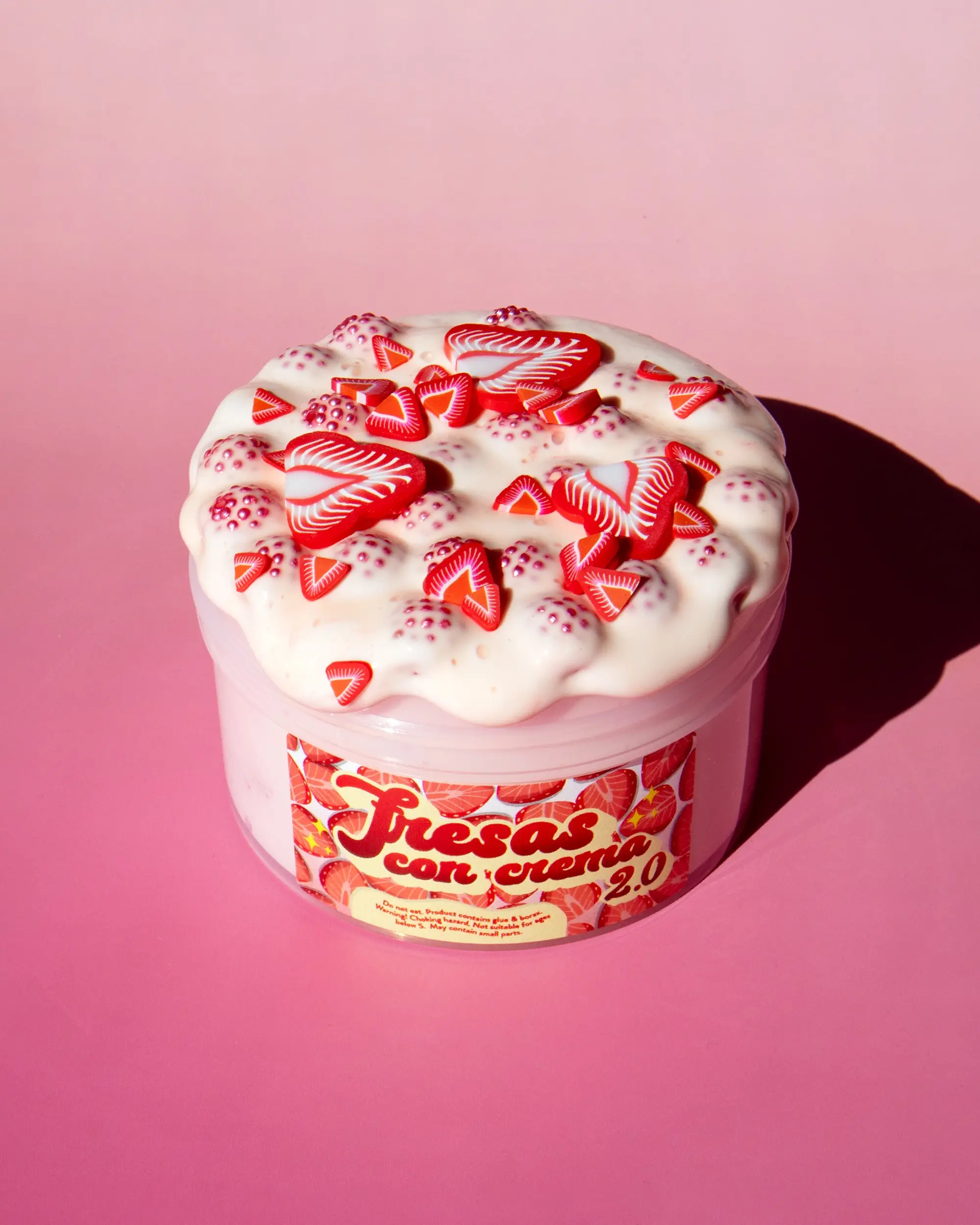 Fresas con Crema by OG Slimes - Mexican Inspired Slime