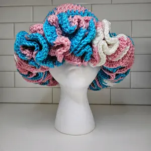 Crochet Ruffle Hats