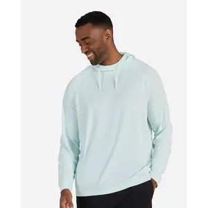 Tempo Cooling Hooded Long Sleeve - Minty Fresh