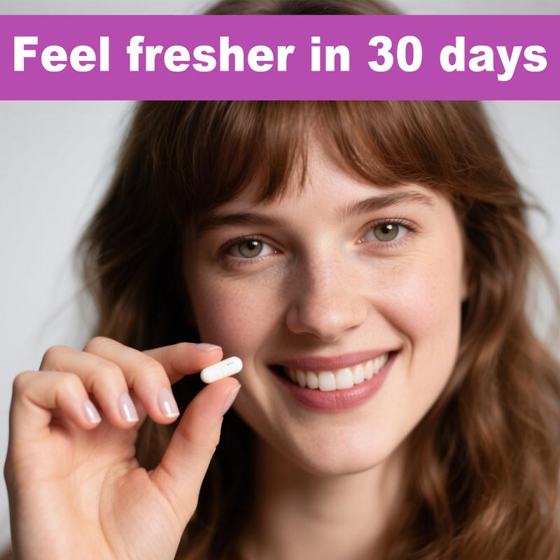 Probiotics for Women - pH Balance, Odor Control, Yeast Balance, Feminine Health - with Organic Prebiotics and Cranberry Extract