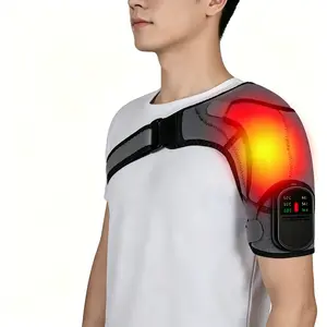 Electric Shoulder Heating Vibration Massager, Neck Shoulder Fascia Care Tool, Body Relax Accessory, Rotator Cuff Daily Care, Nice Gift
