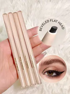 SHEGLAM Good Point Waterproof Angled Eyeliner Pencil - Black | Creamy Matte, Ultra-Fine, Smudge-Proof, Easy For Beginners