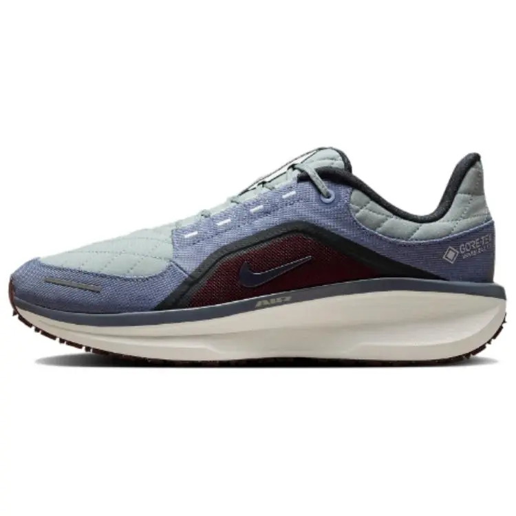 Nike Winflo 11 Gore Tex Light Pumice Dark Smoke Grey Burgundy Crush Ashen Slate Trendy Breathable Low Top Running FQ1358-003