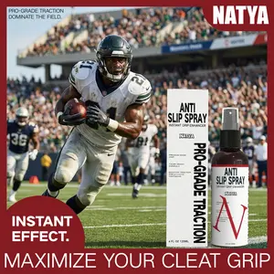 NATAY Non-Slip Shoe Spray Instant Grip & Traction Protector for Sneakers Heels Boots Waterproof Anti-Skid for Walking Running & Rainy Days Footwear Cleaner  bedroom decor