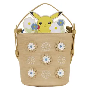 Pokemon Floral Pikachu Crossbody Bag
