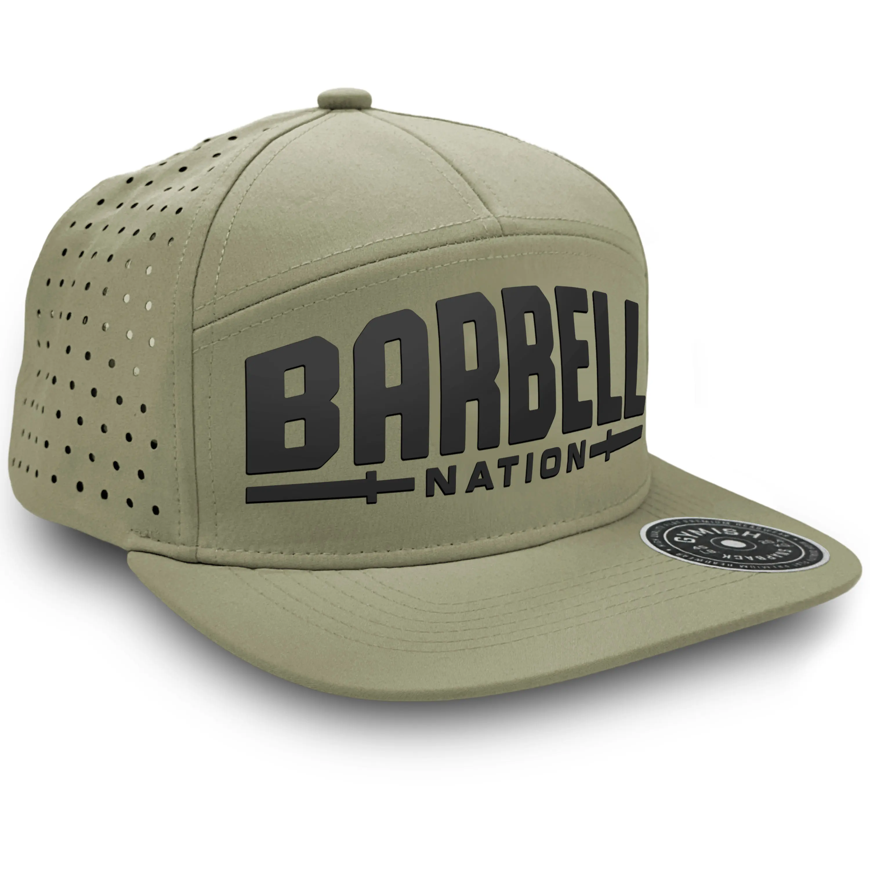 Gymish Barbell Nation Workout Hats for Men Gymish Barbell Nation Workout Hats for Men