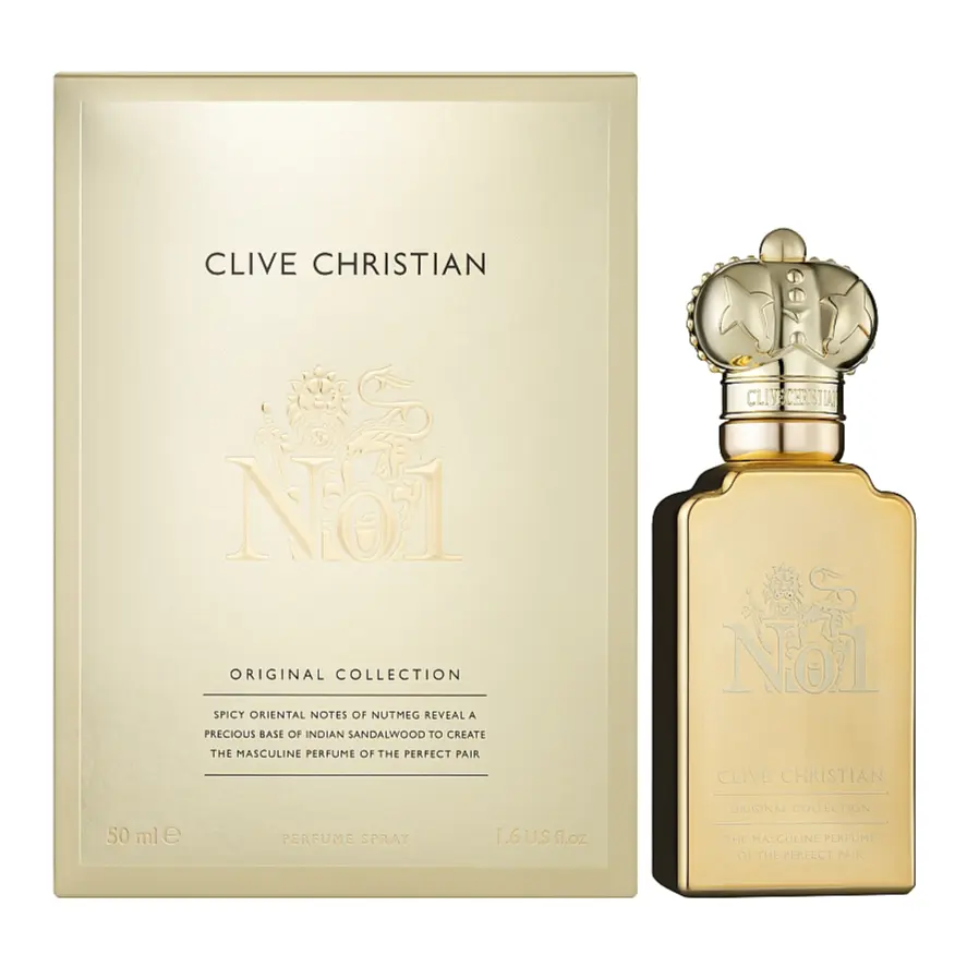 Clive Christian Original Collection No. 1 Masculine for Men Parfum Spray, 1.7 Ounce