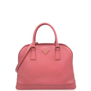 Pre-owned PRADA Leather tote bags Large Lux Promenade Tote Saffiano Calfskin Pink (ym010526f9)