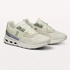 On Women Cloudrift Shoes - White & Wisteria