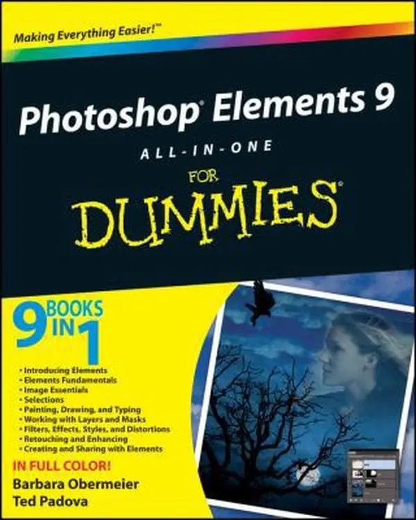 USED-Photoshop Elements 9 All-in-One For Dummies by Barbara Obermeier (Paperback)