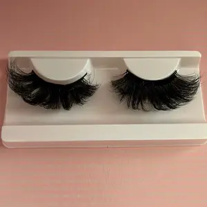 Dutchess Lash By Dutchess-MuE - Black False Eyelashes in White Case for Dramatic Look