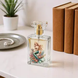 50ML Portable Perfume Refill Bottle, DIY Fragrance Container, Travel-Friendly, Gift for Couples, Friends, Family, Various Occasions