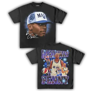 PENNY HARDAWAY TEE - Double Sided T-shirt - Vintage Graphic T-Shirt, Cotton Tee - Unisex Streetwear, Gift for All, Menswear & Womenswear