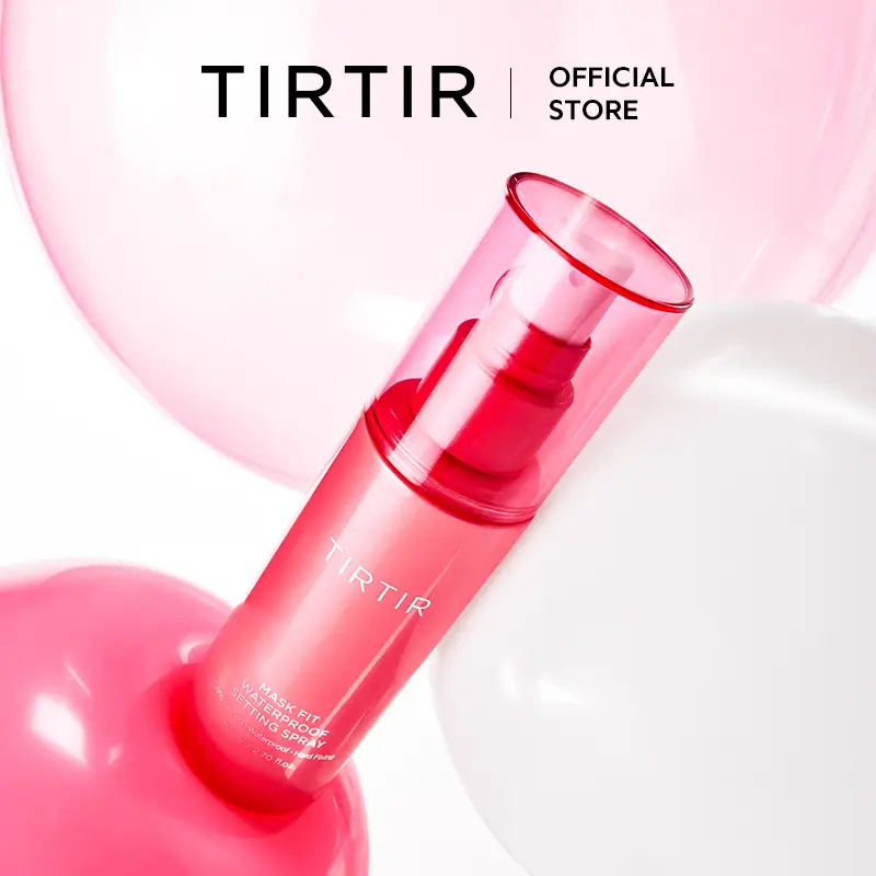 [TIRTIR Official] Mask Fit Waterproof Setting Spray - Flawless, Long Lasting, Matte Makeup, Not Greasy Sensitive but Soothing