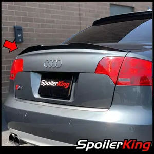 Audi A4/S4 B7 2005-2008 Trunk Spoiler w/ Center Cut (284VC)