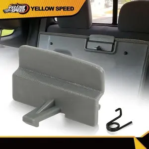 Gray Center Console Jump Seat Lid Latch New Fit For 2010-2018 Ford F150 F-150
