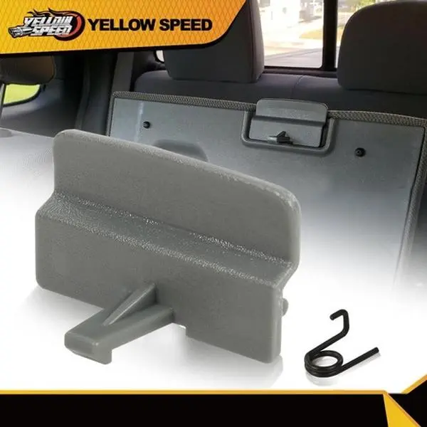 ALLGOOD Gray Center Console Jump Seat Lid Latch - 100% New ABS Plastic Automotive Accessory, Factory Direct Pricing, 2.55x1.37" Replacement Latch for 2010-2018 Ford F150 Truck Interior Stowing & Tidying Fix, Car Accessory