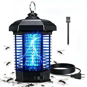 Electric Fly Swatter Bug Zapper - Mosquito Control Zapper - Safe & Waterproof Indoor & Outdoor Household Pest for Patio, Backyard, Garden, Camping and Indoor Use