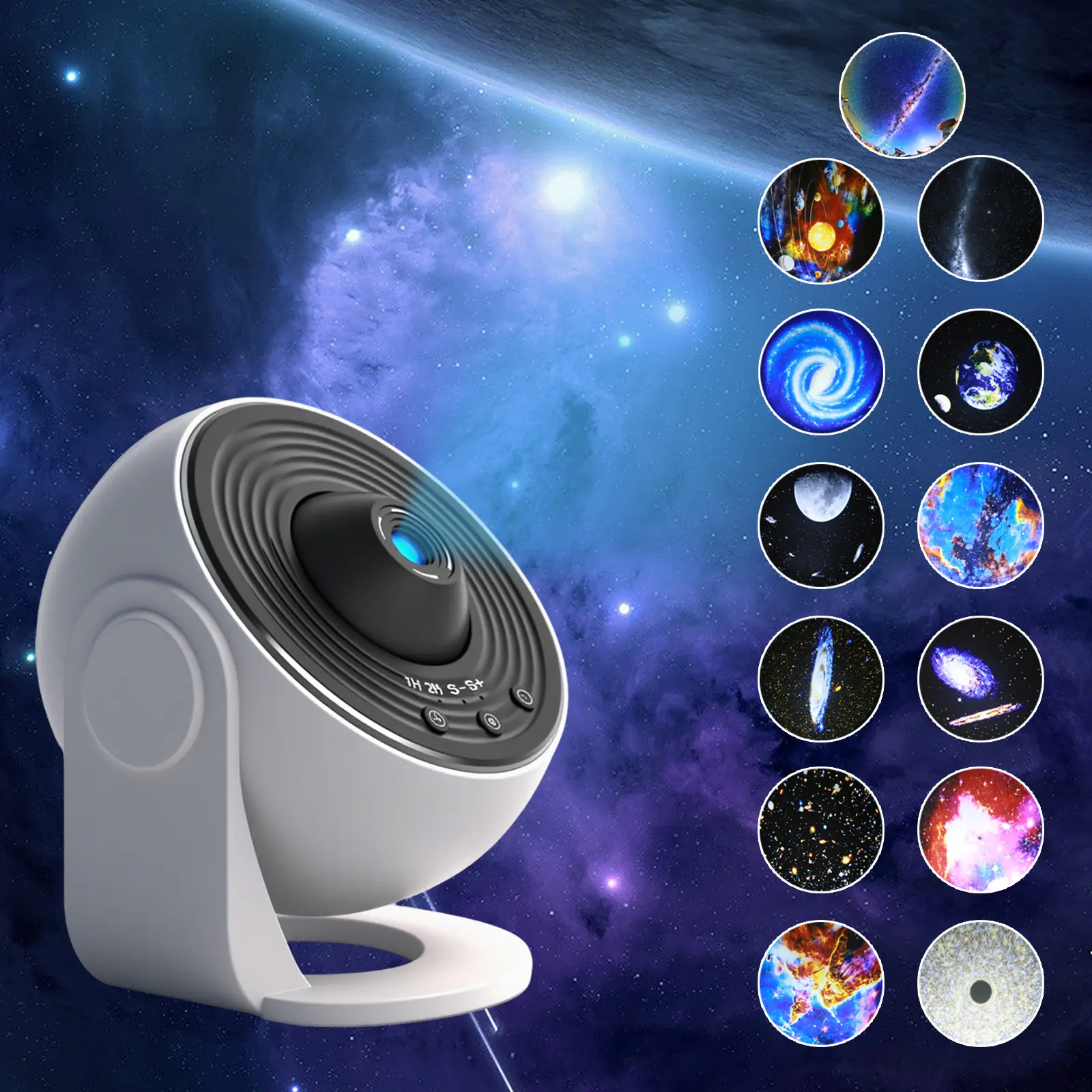 Planetarium Galaxy Projector, Novelty Lights, Night Lights for Adults, Lights for Bedroom, Christmas Light & Galaxy Projector Lamp, Star Ceiling Projector for Bedroom, Galaxy Projector Kids Room, Astronaut Lamp Night Light