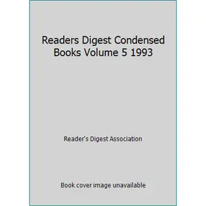 USED-Readers Digest Condensed Books Volume 5 1993 by Reader's Digest Association (Hardcover)