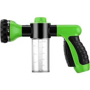 Pet Wash Spray Nozzle with Soap Dispenser - Adjustable Garden Hose Attachment for Easy Cleaning - Reusable Water Hose Accessory - Ergonomic Grip for Comfortable Use - Durable Outdoor Cleaning Tool cat  shed pet  care  tools pet  tools long haired pet