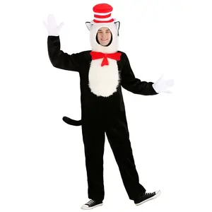 Cat in the Hat Adult Premium Costume