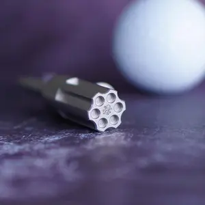 Revolver Single Prong Divot Tool - Stainless Steel