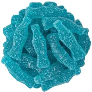 1Lb Gummy bottles Blue Raspberry