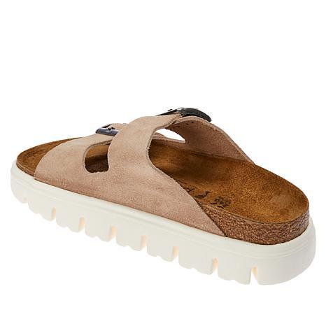 Papillio by Birkenstock Arizona Chunky Suede Sandal - Black or Sand