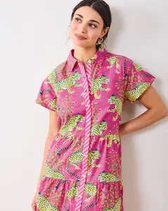 Bagheera - Easy Elegance Dress - Hot Pink