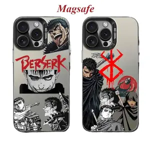 Hot Anime Comic Berserk Magsafe Cool Phone Cases For iPhone 17 16 15 14 13 12 11 Promax Pro Air Plus Balck Shockproof Cover Protection Gifts For Christmas Halloween Birthday