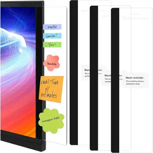 3PCS Monitor Memo Board Sticky Note Holder for Computer Monitor Office Desk Accessories