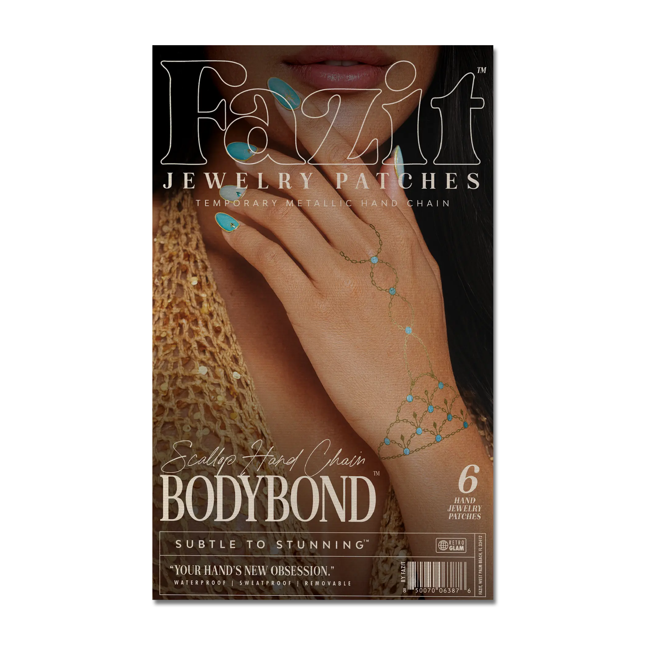 Scallop Hand Chain Bodybond Scallop Hand Chain Bodybond