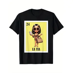Humorous Mexican Family Designs for Aunt Fresa La Tia T Shirt
