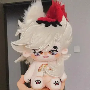 Game Role Douma Demon Slayer Stuffed Doll Anime 20cm Cotton Doll Plush Toys Cute Dress-Up Collection Adults And Children Gifts